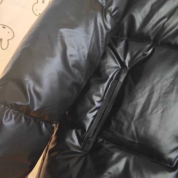 Prada Black Hooded Down Jacket - Picture 4 of 11